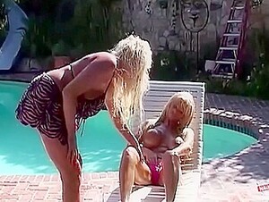 Two Amazing Big Tittied Gals Engage In Hot Lesbian Pussy Eating And Sex Toy Action
